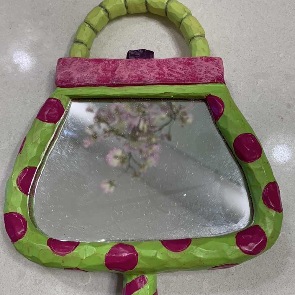 Handheld Mirror - Glamour Girl handbag - Picture 5 of 7